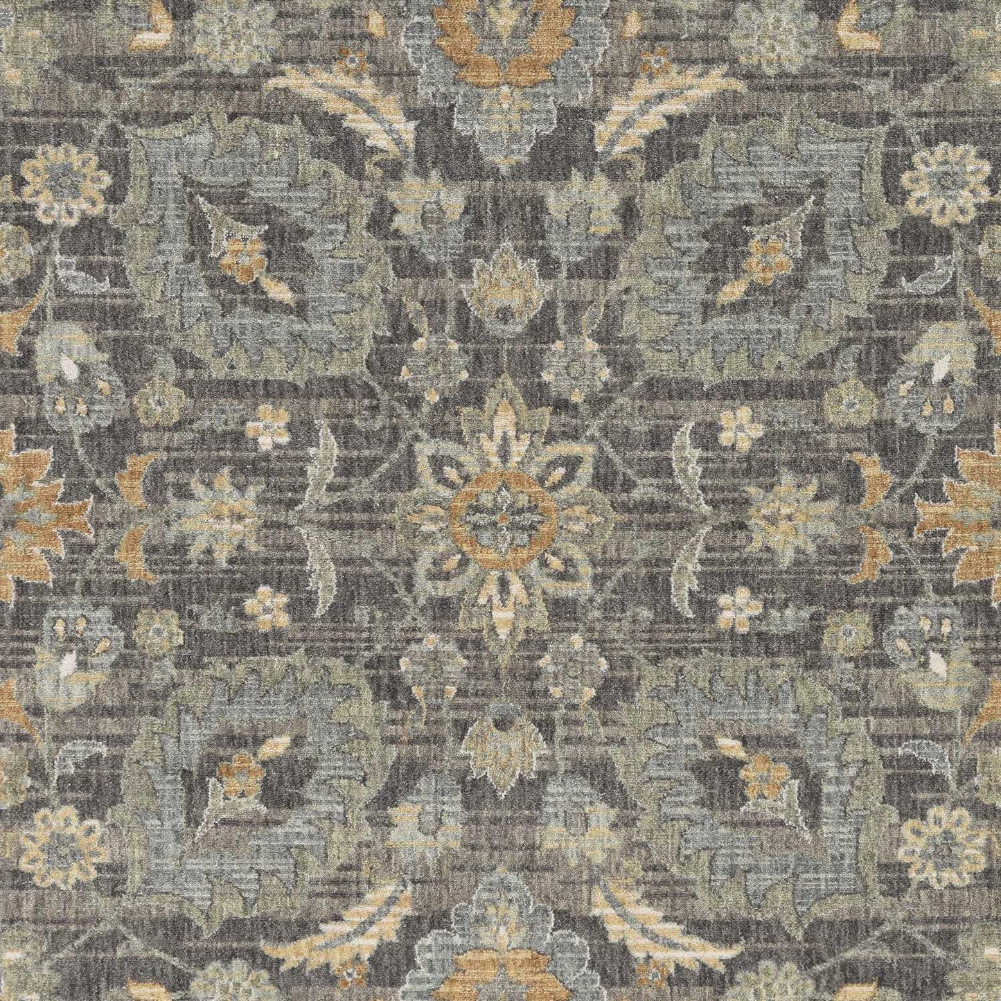 5'X8' Taupe Machine Woven Traditional Indoor Area Rug