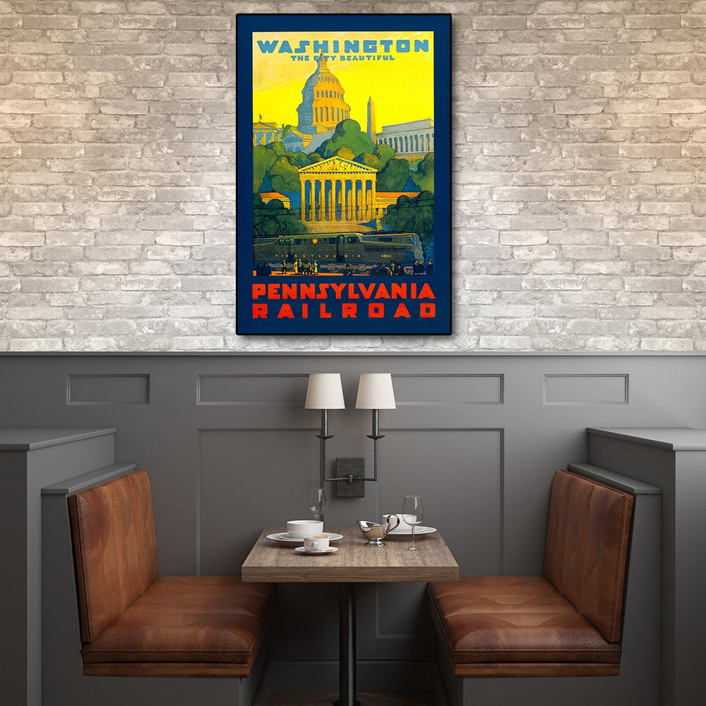 West Point New York Vintage Travel Unframed Print Wall Art