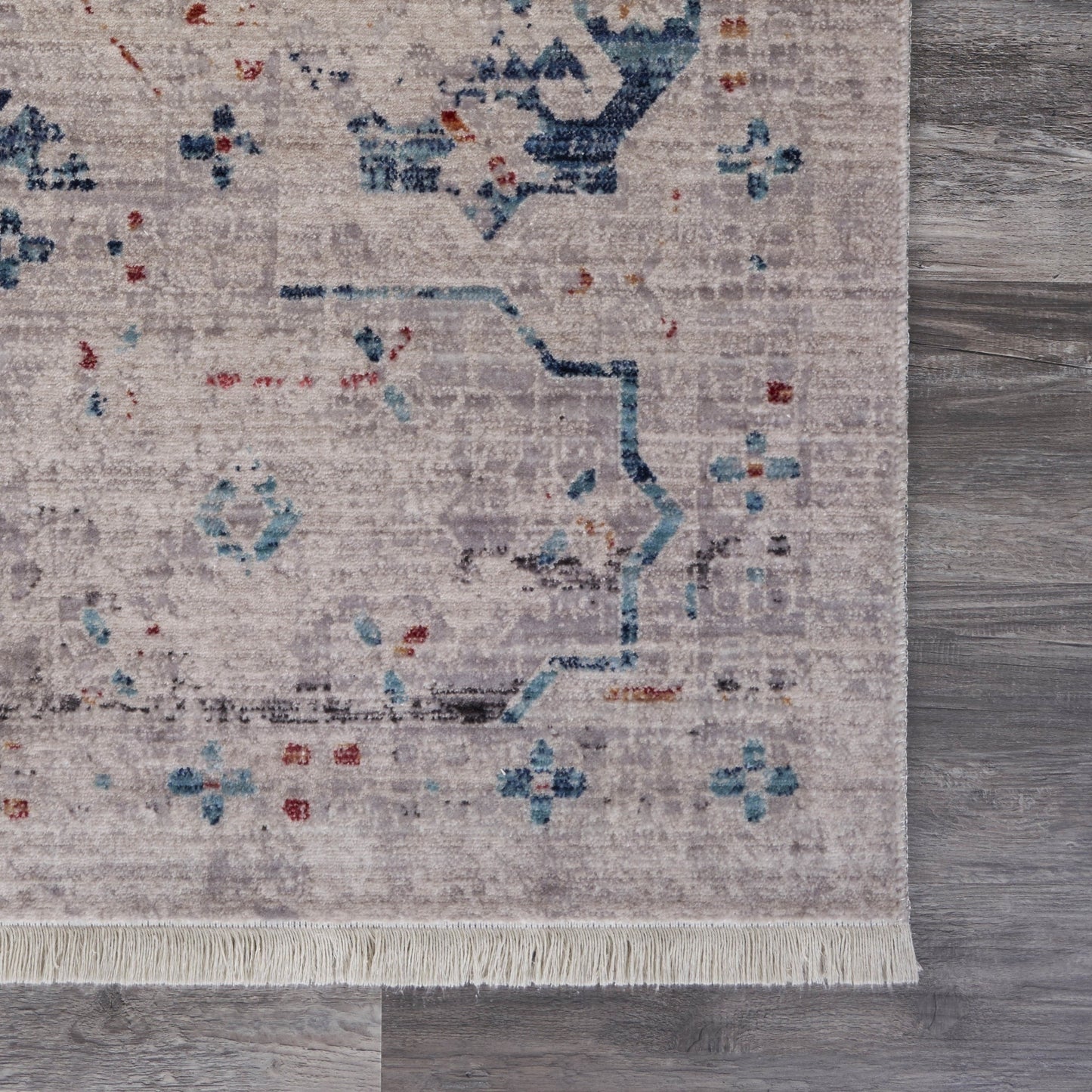 5' X 8' Ivory Wool Dhurrie Handmade Area Rug