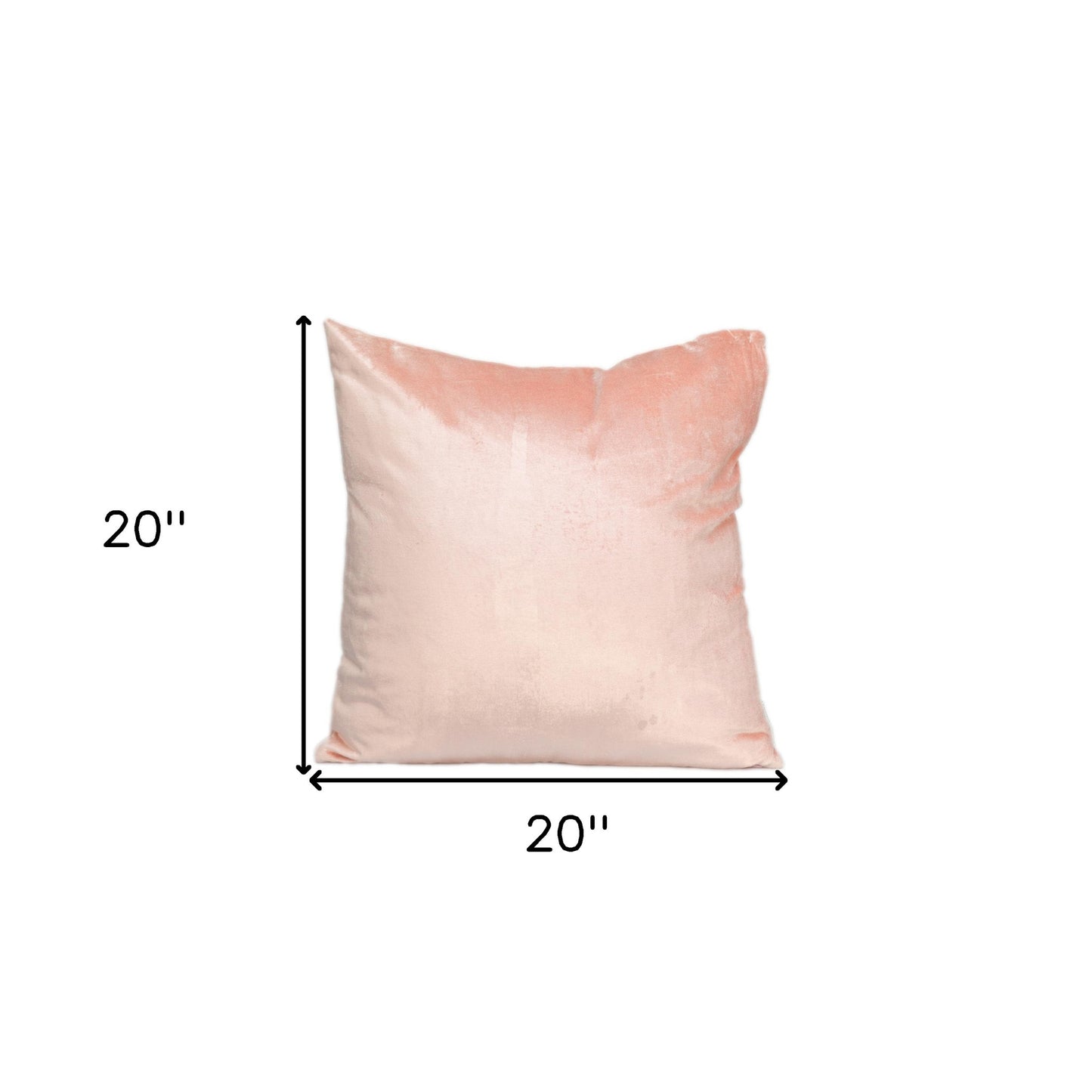 Transitional Pink Soft Touch Throw Pillow - Medium