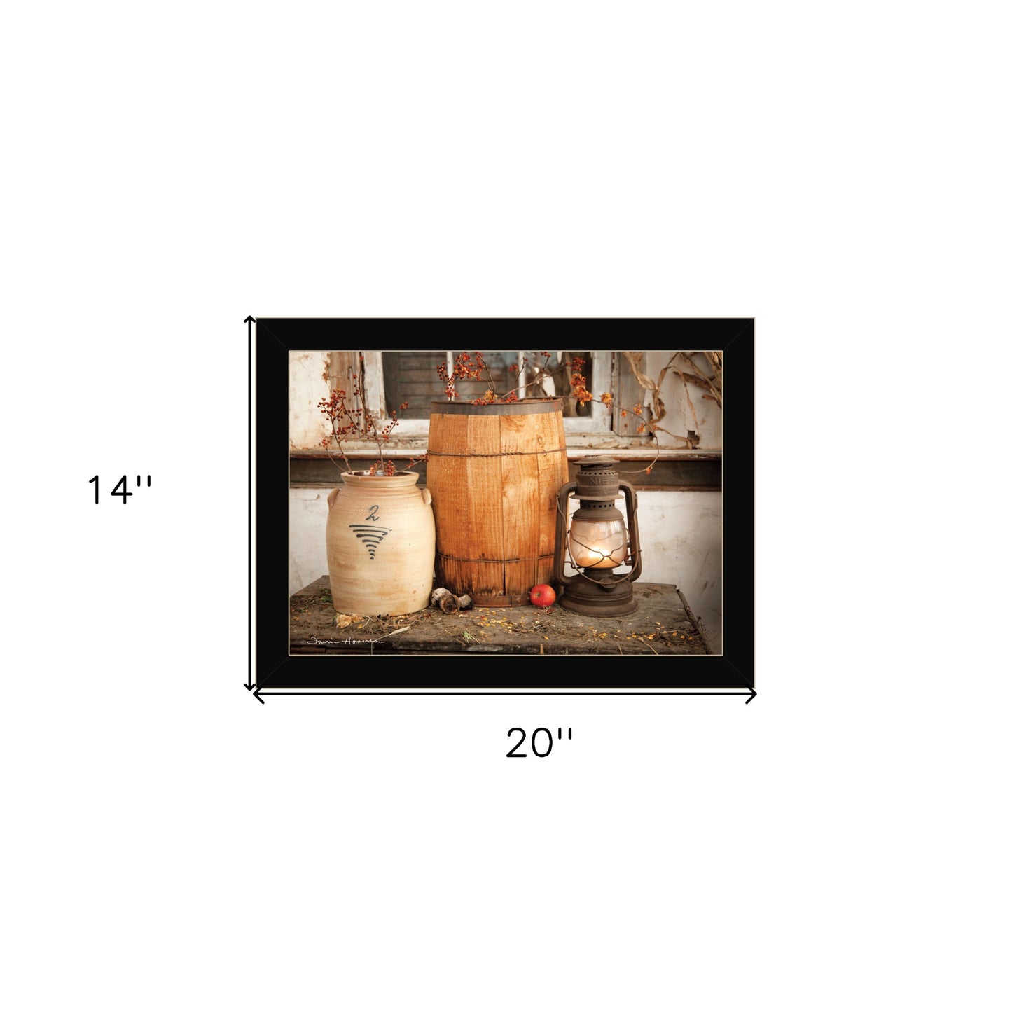 The Nail Keg 1 Black Framed Print Wall Art