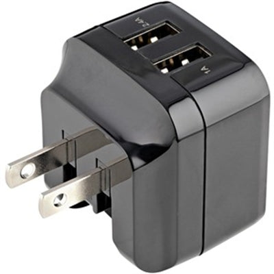 2 Port USB Wall Charger - 17W Startech.com