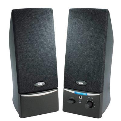 2.0 Black Speaker System Cyber Acoustics