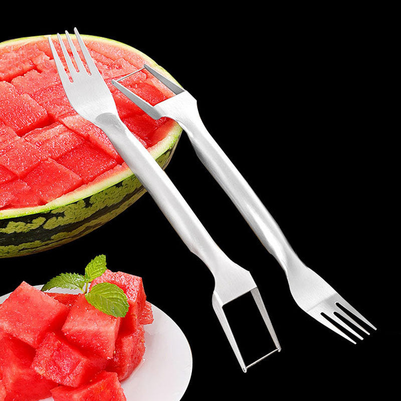 2 In 1 Multi-purpose Stainless Steel Watermelon Slicer