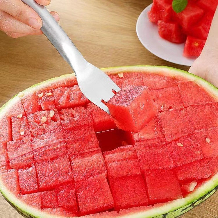 2 In 1 Multi-purpose Stainless Steel Watermelon Slicer