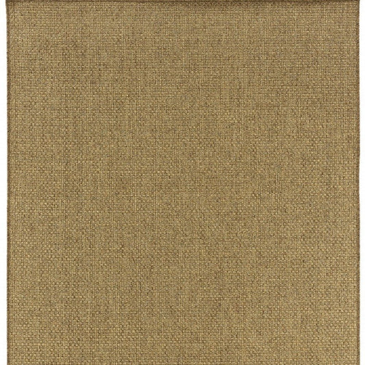 5' x 8' Tan Indoor Outdoor Area Rug - Hummingbird & Hymm