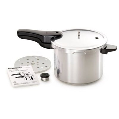 6Qt Aluminum Pressure Cooker - Hummingbird & Hymm