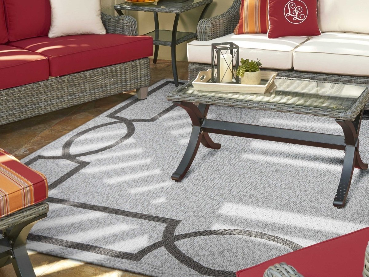 6' X 9' Uv Treated Polypropylene Oatmeal Area Rug - Hummingbird & Hymm