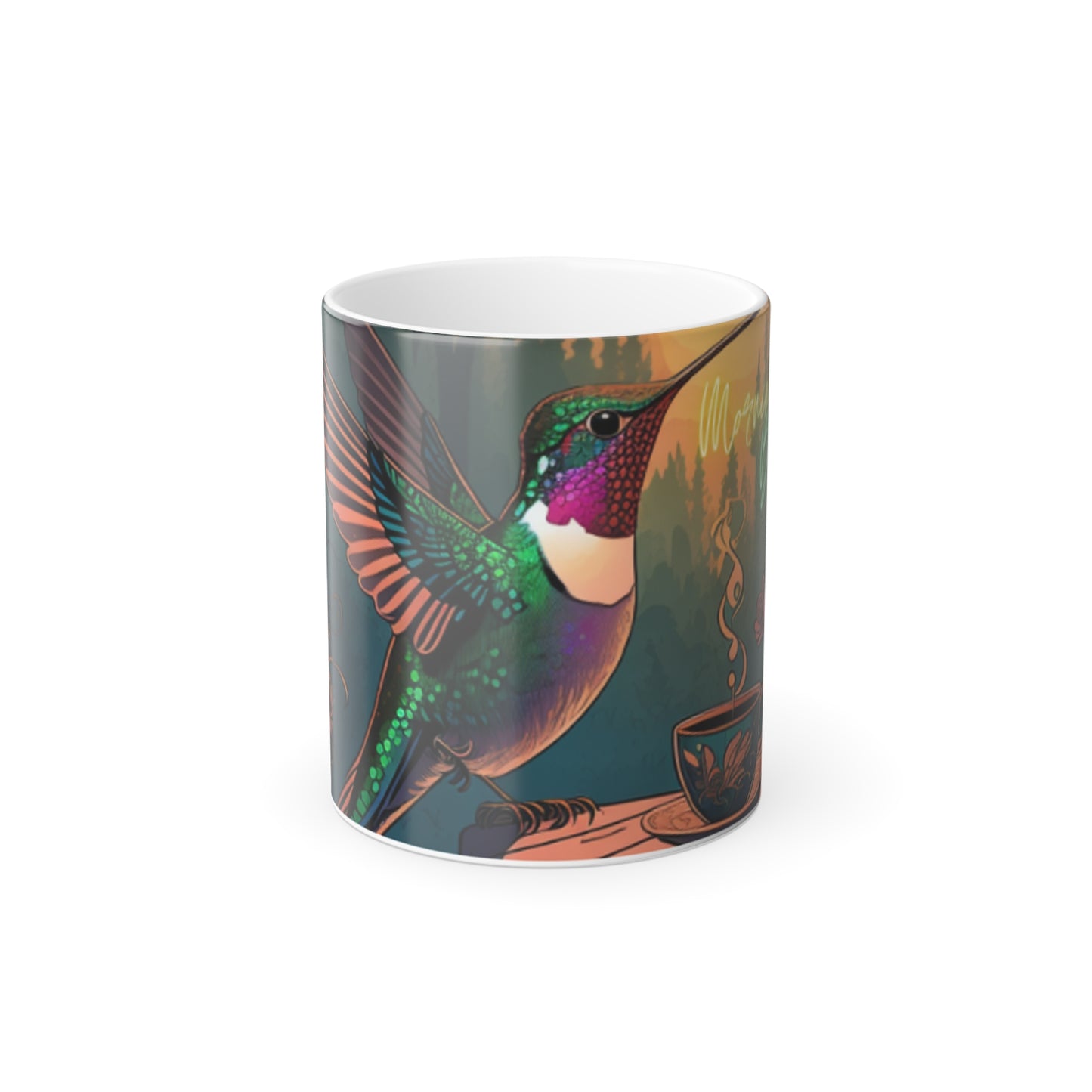 Morning, Bird! - Color Morphing Mug, 11oz