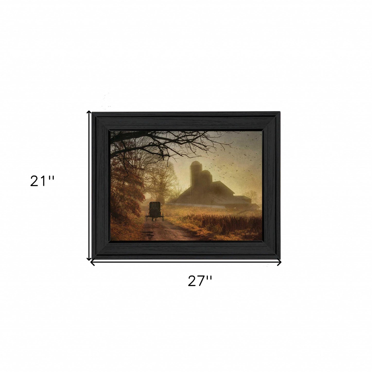 Sunday Morning 2 Black Framed Print Wall Art Homeroots Home Decor