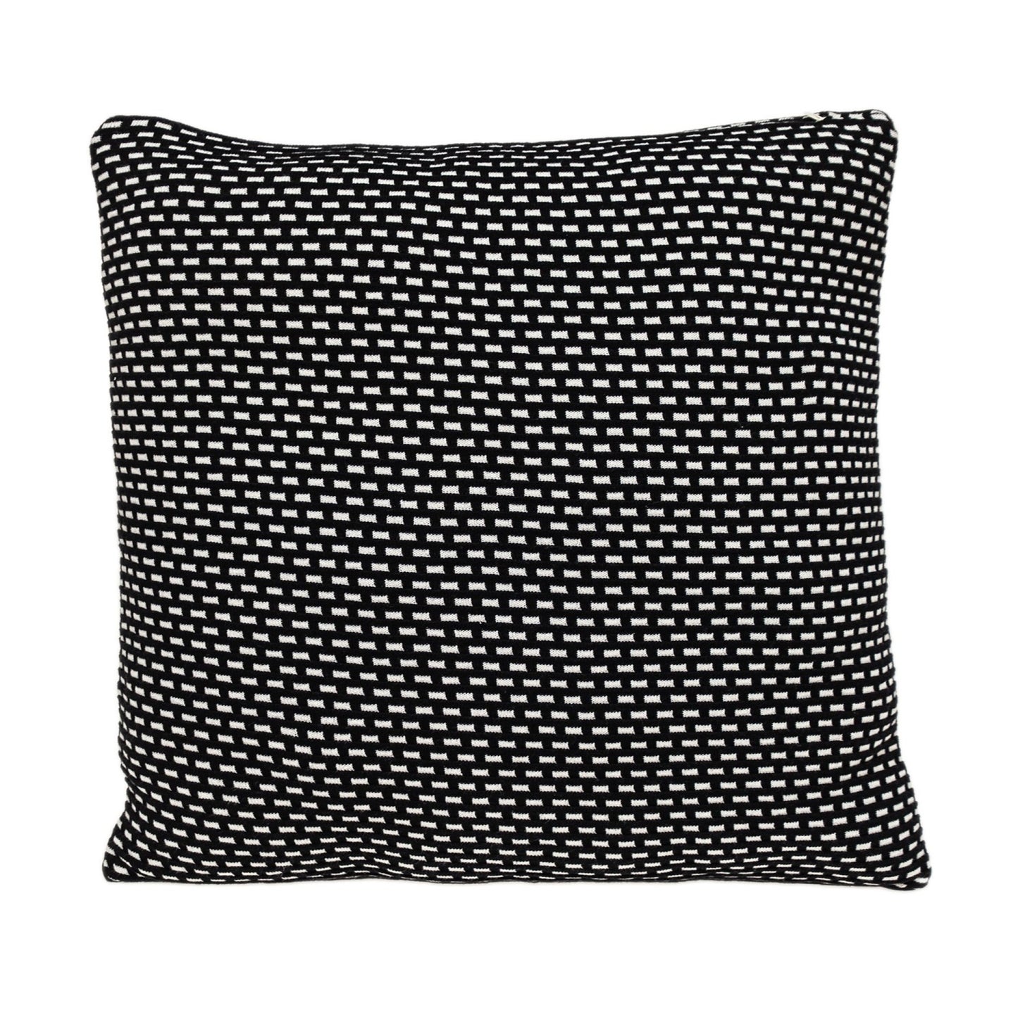 Super Black And White Check Throw Pillow Homeroots Home Decor