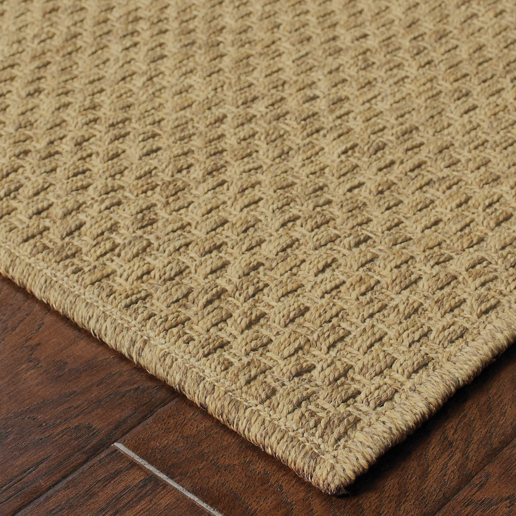 Tan Indoor Outdoor Area Rug Homeroots Outdoor