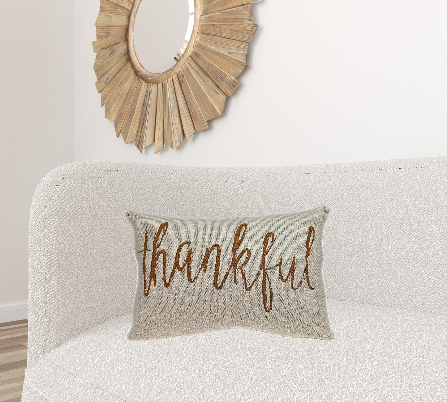 Thankful Decorative Pillow Homeroots Home Decor