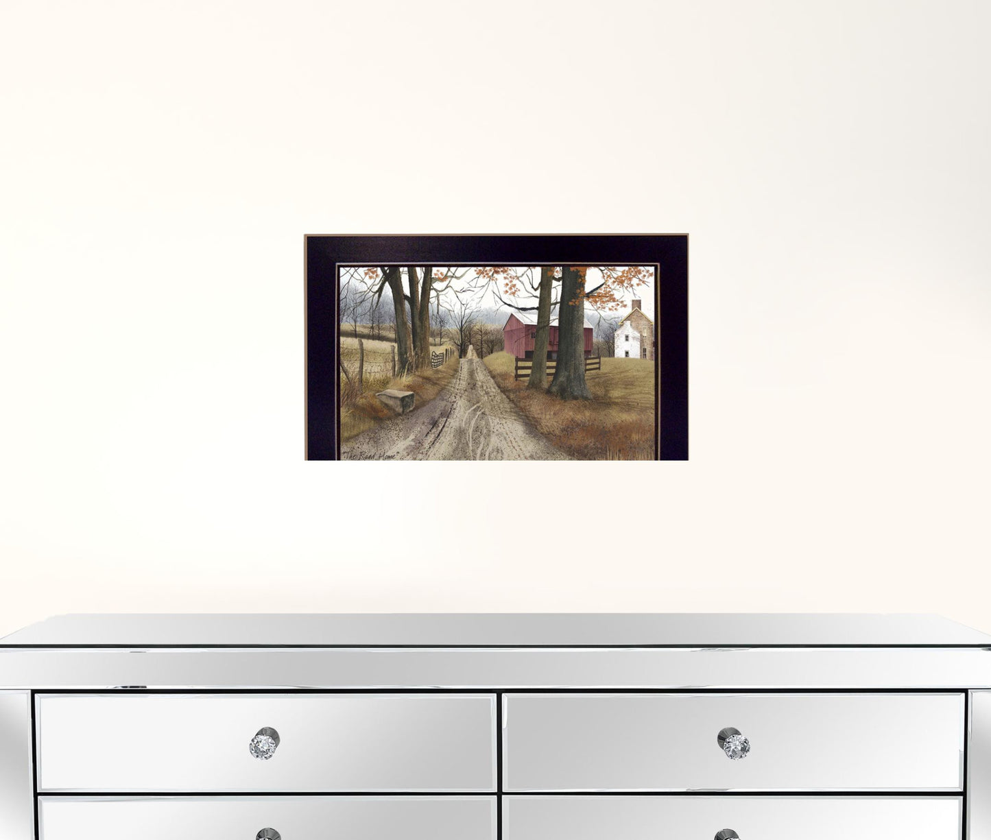 The Road Home Black Framed Print Wall Art Homeroots Home Decor