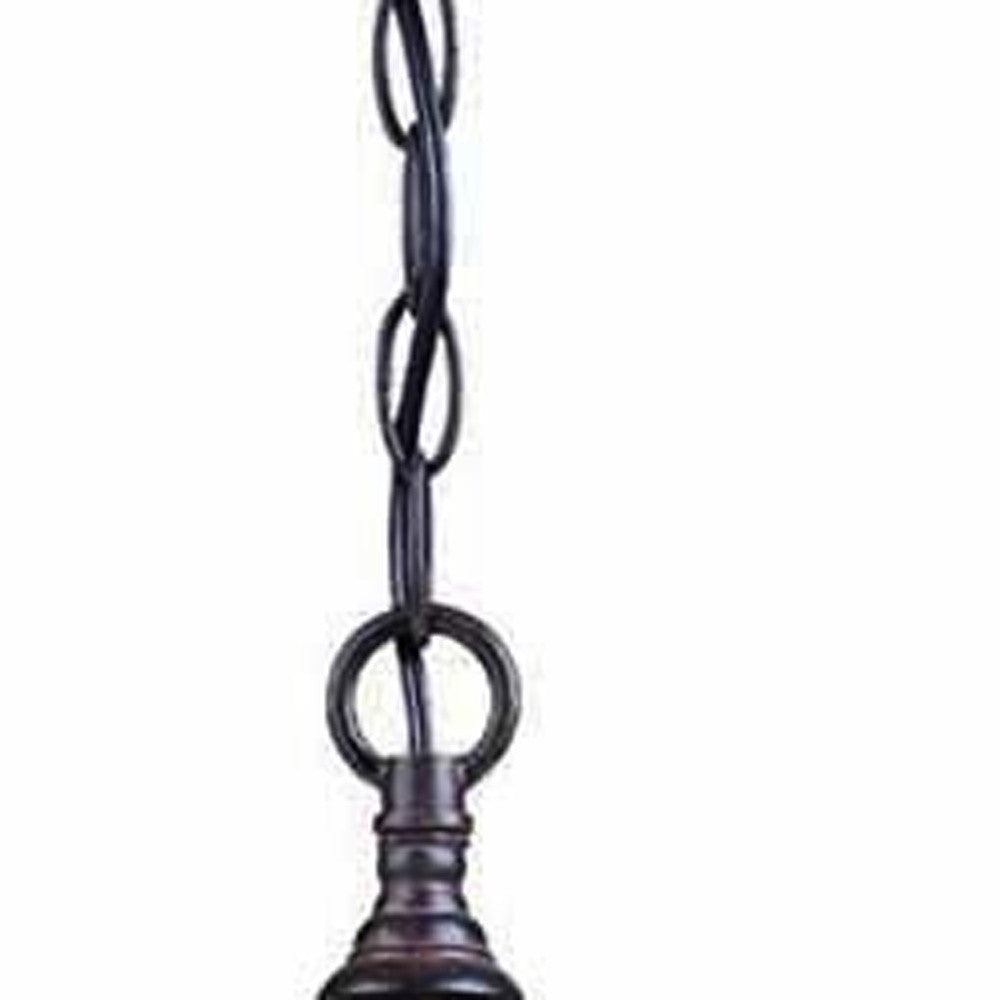 Three Light Dark Brown Eastern Lantern Hanging Light Homeroots Outdoor