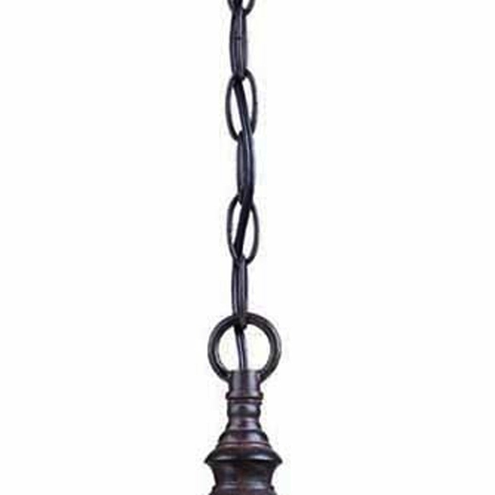 Three Light Dark Brown Eastern Lantern Hanging Light Homeroots Outdoor