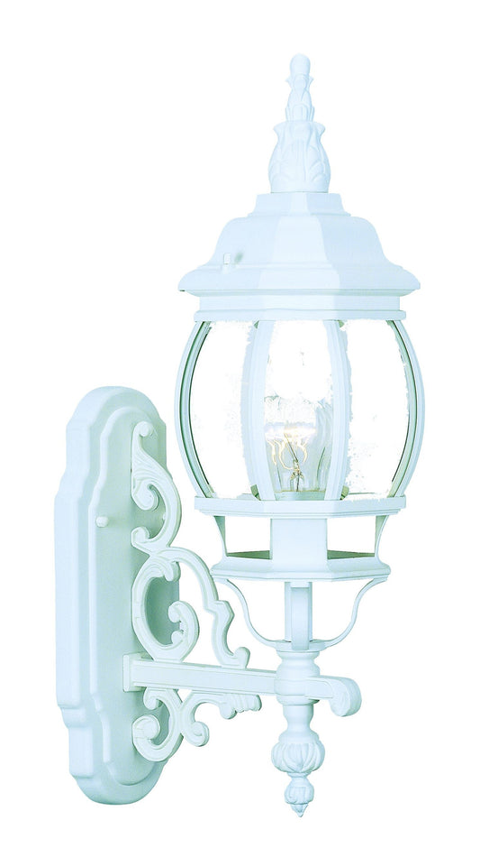 White Glass Globe Wall Light Homeroots Outdoor